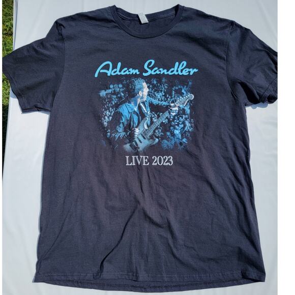 Adam Sandler Tour 2023 T-Shirt Men Size XL Front And Back Graphic - Picture 1 of 5
